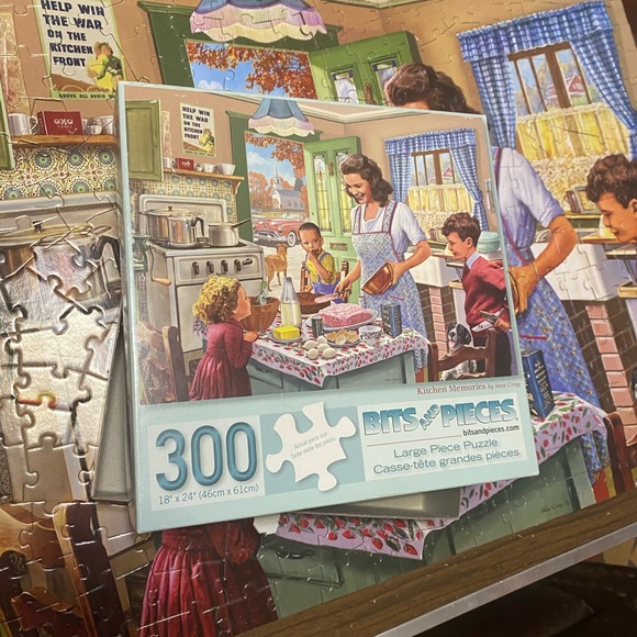🧩300 piece puzzle lot🧩missing no pieces🧩antique kitchen scenes.🧩 - Picture 5 of 7